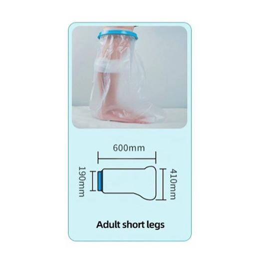 Waterproof Cast Cover for Showering – Adult Lower Leg Protector with Watertight Seal