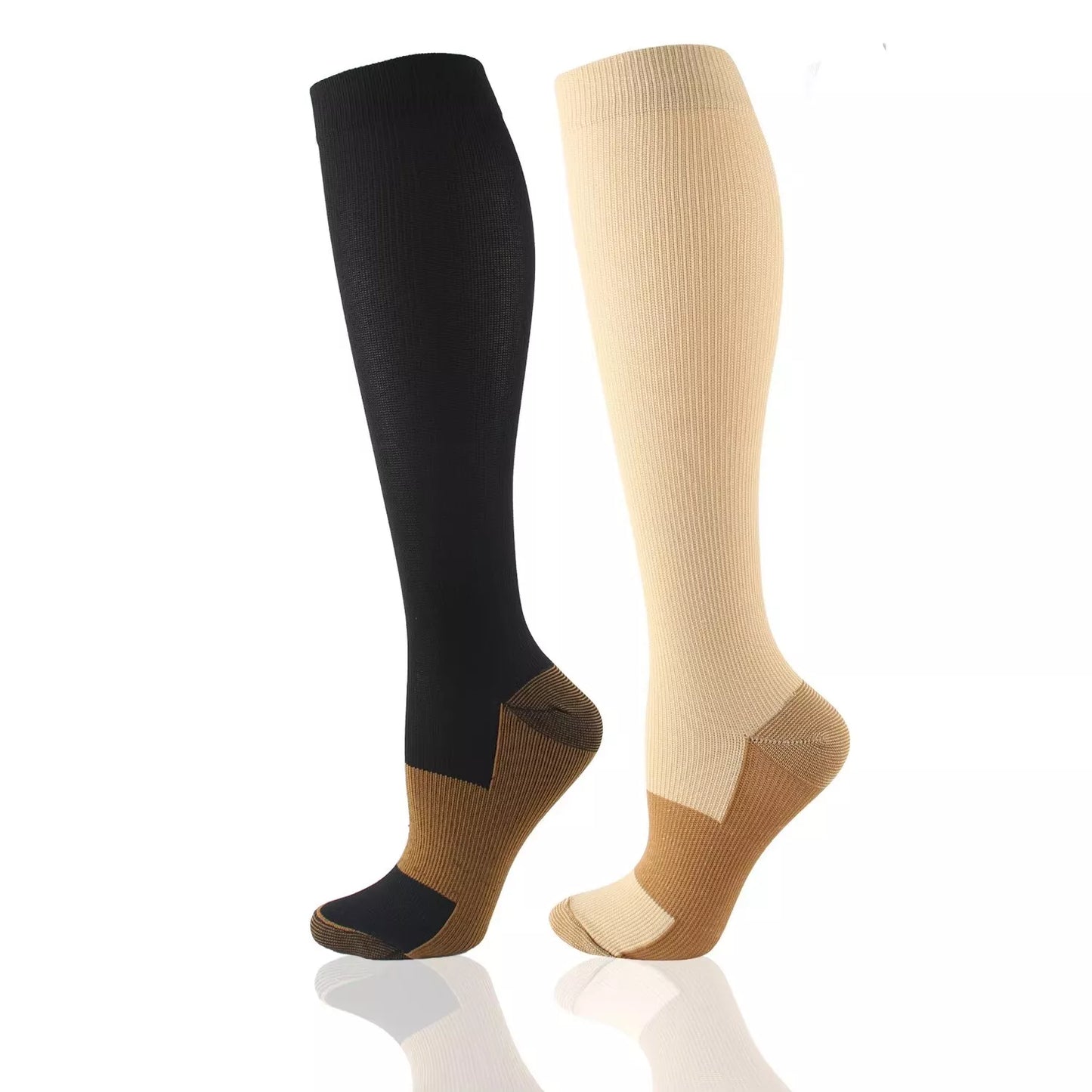 3 Pairs Copper Compression Socks