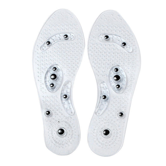 Magnetic Insoles Breathable Massage Therapy with Acupressure