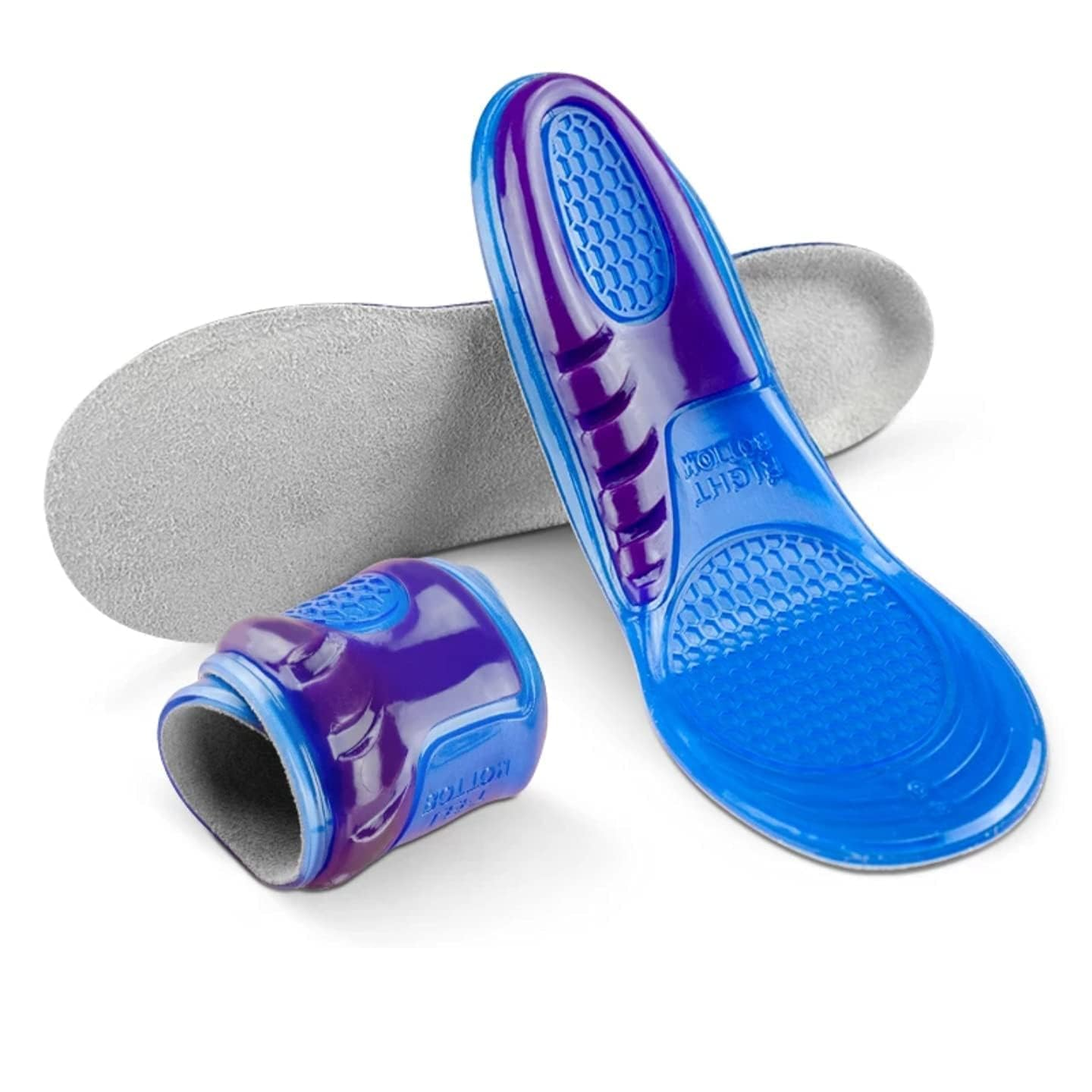 Unisex Orthotic Silicone Gel Shoes Insoles