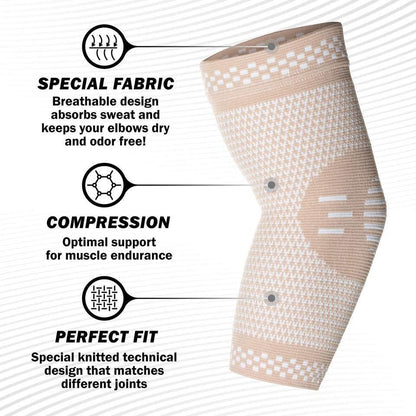 Elbow Brace Compression Arm Support for Men Women & Kids