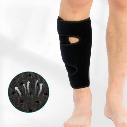Adjustable Calf Support Brace for Shin Splints and Calf Pain Relief – Compression Sleeve for Leg Muscle Recovery – Breathable Neoprene Calf Wrap for Running, Sports, and Daily Use