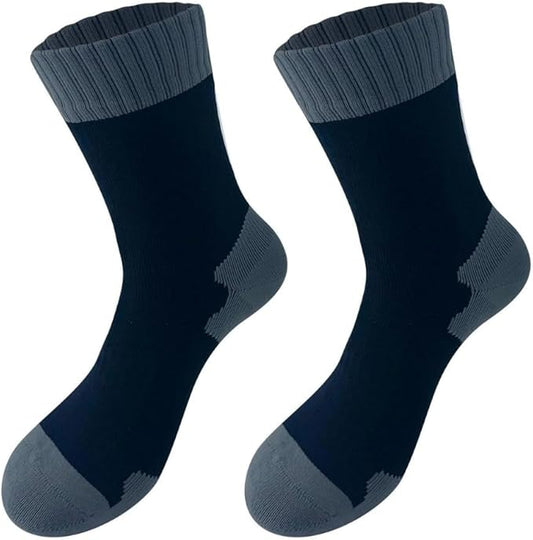 Waterproof Socks Breathable 3-Layer Outdoor Socks for Men & Women Warm Windproof & Moisture-Wicking Ideal for Hiking Cycling Running Fishing Camping