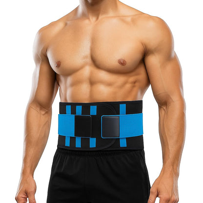 Atan Adjustable Back Support Belt for Lower Back Pain Relief Orthopedic Lumbar Brace for Men & Women with Plastic Rods Breathable Neoprene Support for Sciatica, Herniated Disc, Scoliosis