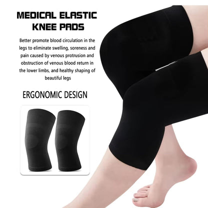 Atan Premium Knee Compression Brace with Non-Slip Silicone Grip – Pain Relief for Arthritis, Injury Recovery & Joint Support – Breathable, Lightweight Knee Braces for Men & Women