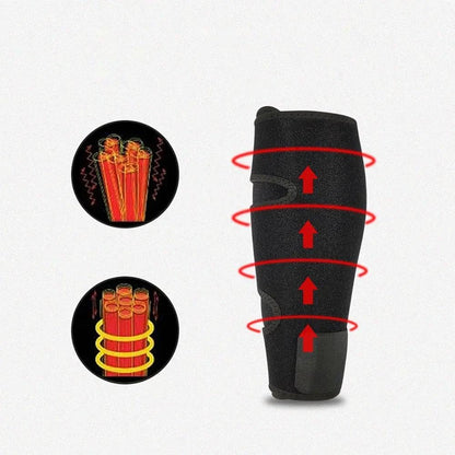 Adjustable Calf Support Brace for Shin Splints and Calf Pain Relief – Compression Sleeve for Leg Muscle Recovery – Breathable Neoprene Calf Wrap for Running, Sports, and Daily Use