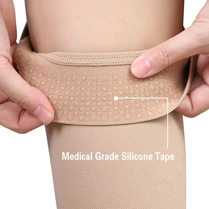 Atan Premium Knee Compression Brace with Non-Slip Silicone Grip – Pain Relief for Arthritis, Injury Recovery & Joint Support – Breathable, Lightweight Knee Braces for Men & Women