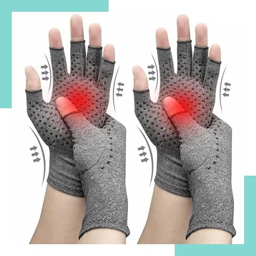 Fingerless Arthritis Compression Gloves