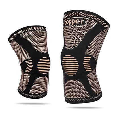 Copper Knee Braces with Patella Gel Pads