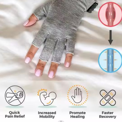 Fingerless Compression Gloves for Arthritis Pain Relief