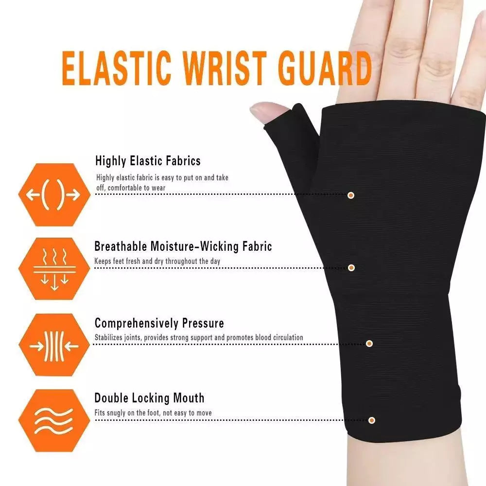 Wrist and Thumb Support for Arthritis Hand Joint Pain Relief Sprain - 1 Pair