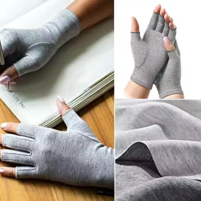 Fingerless Compression Gloves for Arthritis Pain Relief